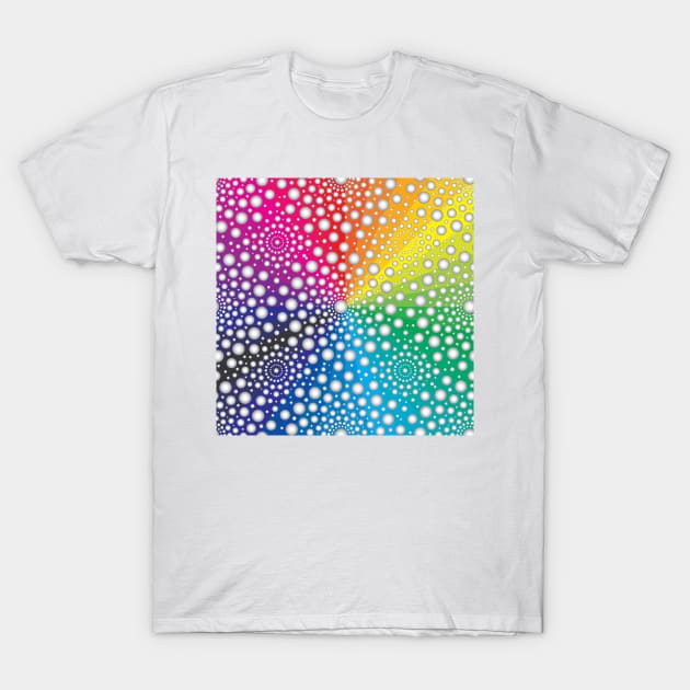 Circles Mandala 6 T-Shirt by B&K